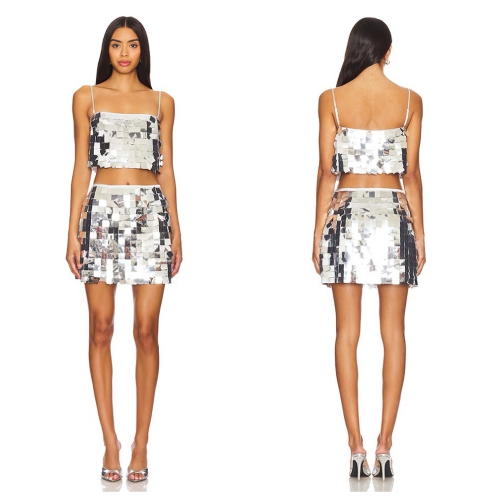 SAYLOR Griselda Set in Silver Size S - Picture 1 of 16